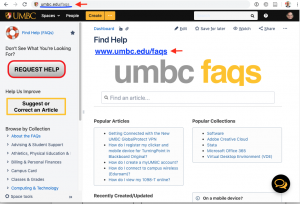 Why Use UMBC FAQs?