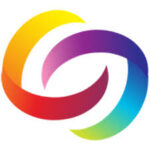 YuJa logo featuring a colorful swirl